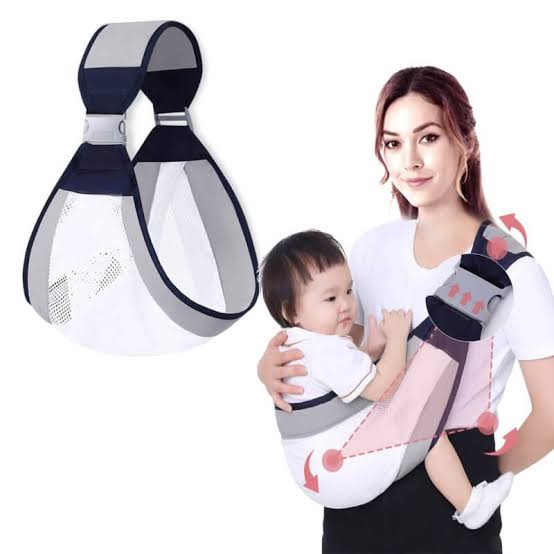 IMPORTED Baby Sling – Baby Carrier, Ergonomic Baby Strap One Shoulder Labor-saving Polyester Carry Baby Half Wrapped Sling (random Color)